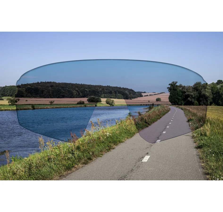 brýle FORCE ELECTRA černé, černé zrc. sklo