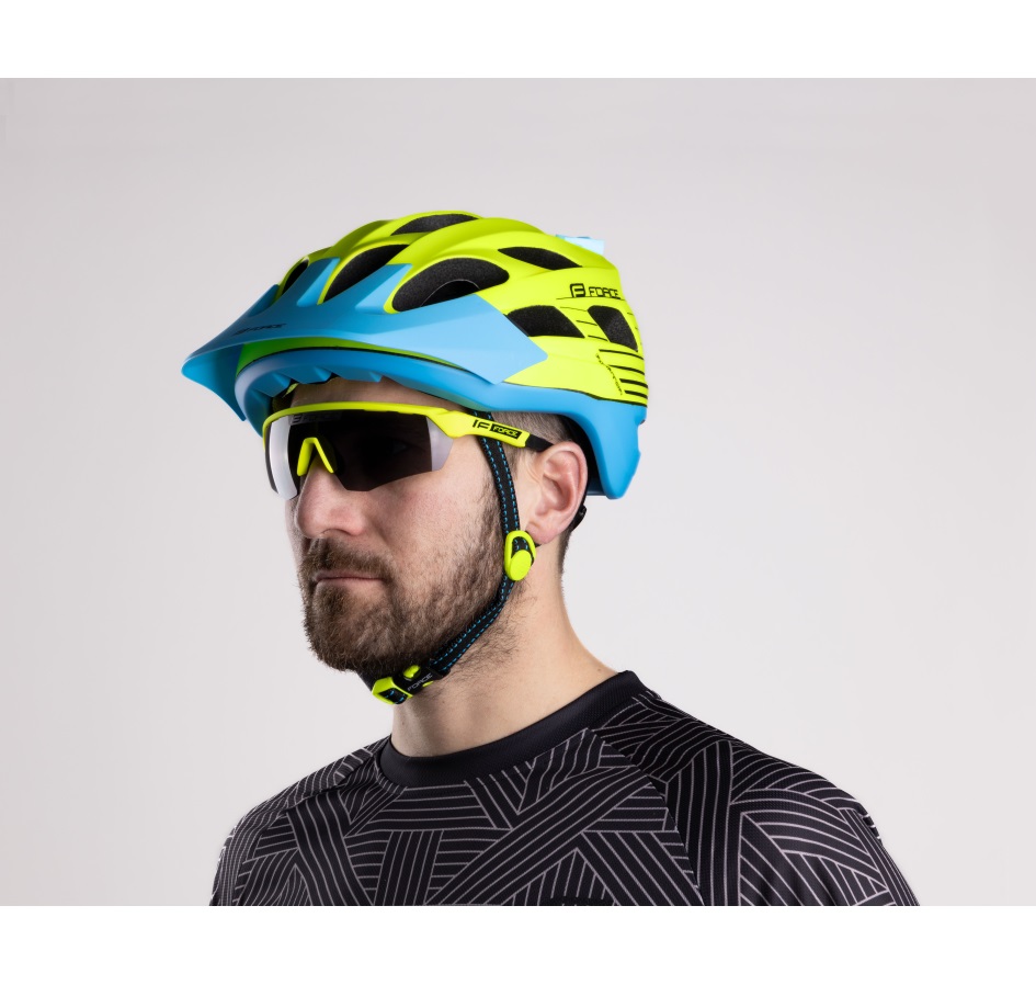 brýle FORCE ENIGMA fluo mat., černé sklo