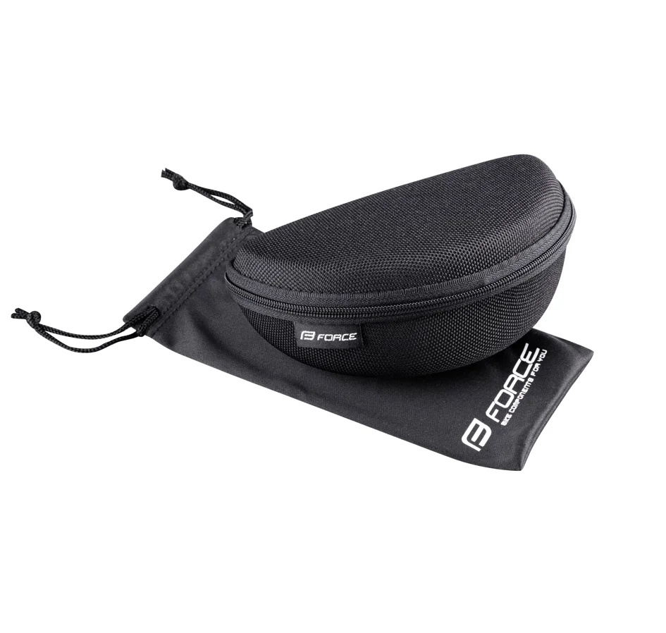 brýle FORCE GRIP bílé, modré revo sklo