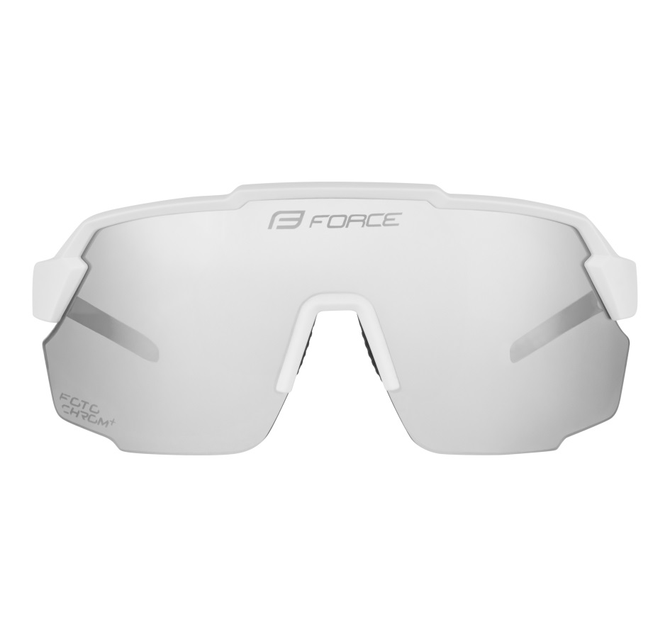 brýle FORCE PULSE bílé, fotochromatické sklo