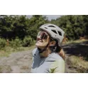 brýle FORCE STRIVE transp., fial-žluté zrc. sklo