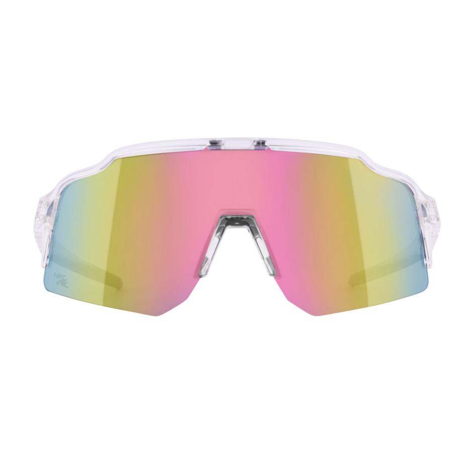 brýle FORCE STRIVE transparentní, růžové zrc. sklo
