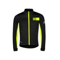 bunda F FROST KID softshell, černo-fluo 128-140