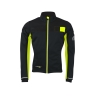 bunda F FROST KID softshell, černo-fluo