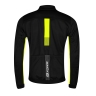 bunda F FROST softshell zimní, černo-fluo