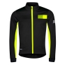 bunda F FROST softshell zimní, černo-fluo XL