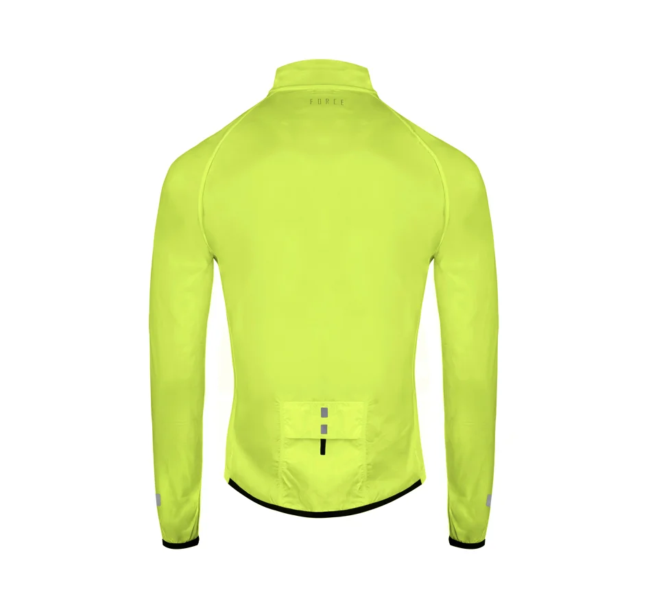 bunda F WINDPRO KID neprofuk, fluo