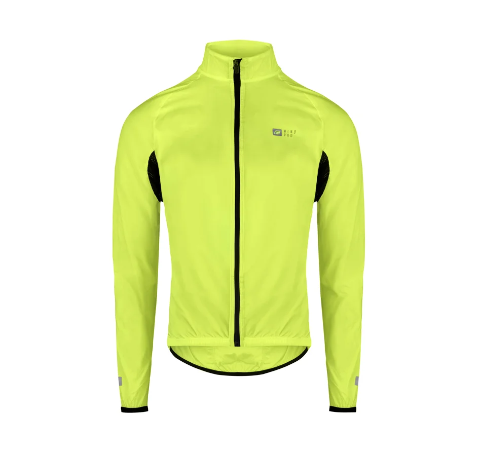 bunda F WINDPRO KID neprofuk, fluo
