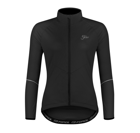 bunda FORCE ARROW LADY softshell, černá