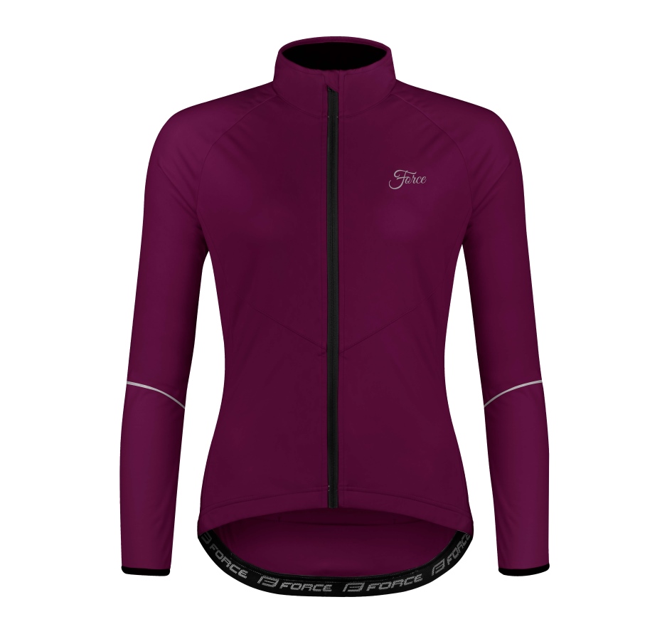 bunda FORCE ARROW LADY softshell, fialová M