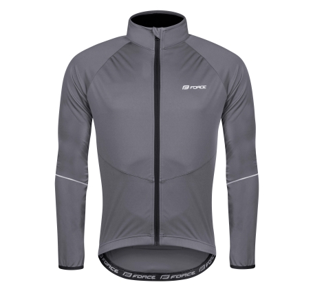 bunda FORCE ARROW softshell, šedá