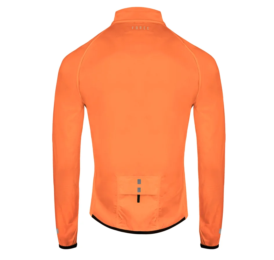 bunda FORCE WINDPRO neprofuk, oranžová