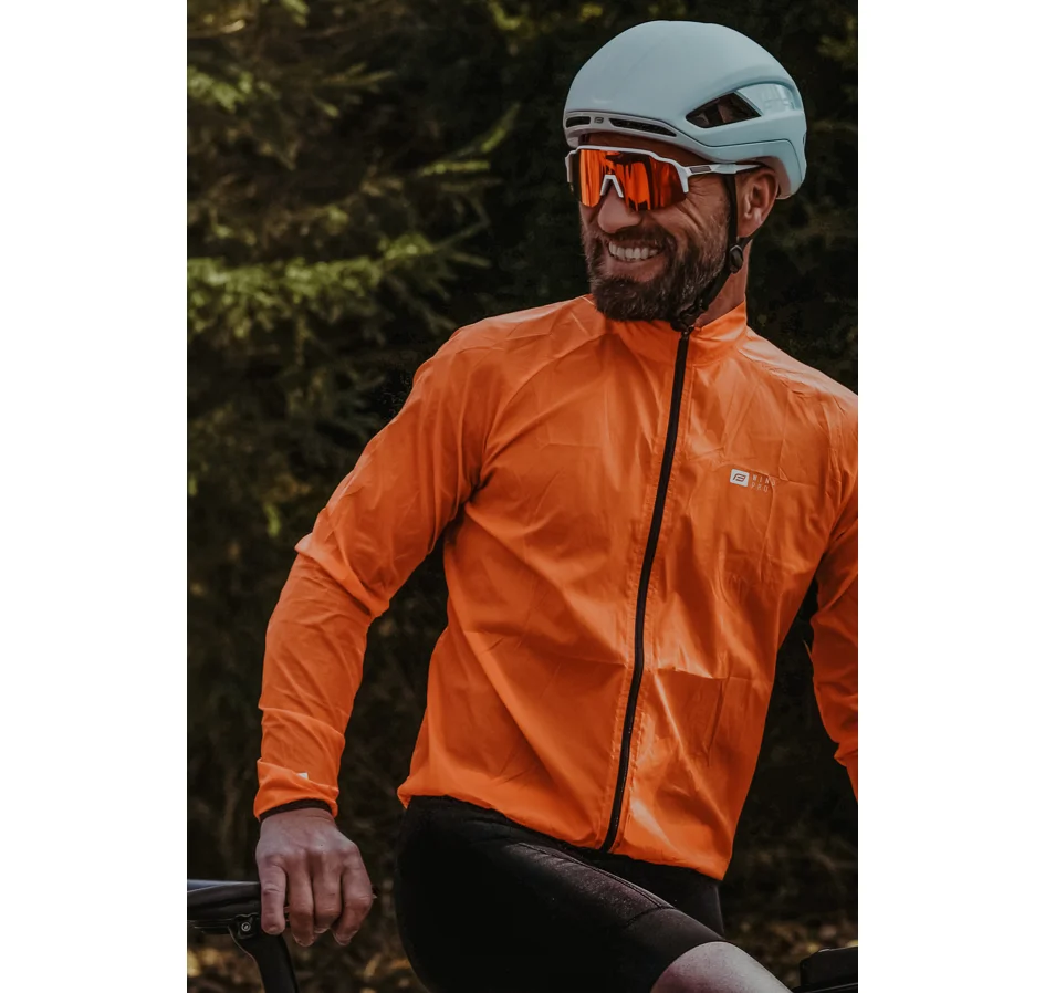 bunda FORCE WINDPRO neprofuk, oranžová
