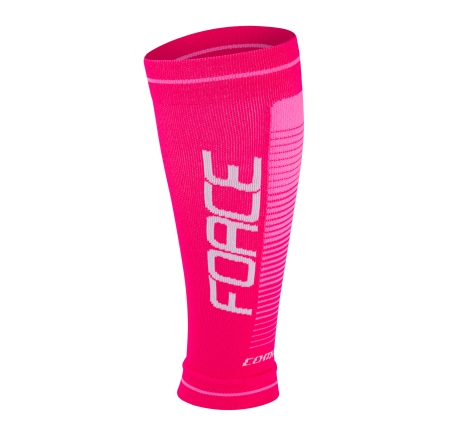 calf sleeves FORCE COMPRESS, pink