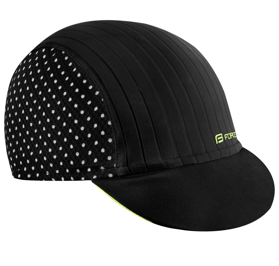 cap cycling with visor F POINTS,black-fluo