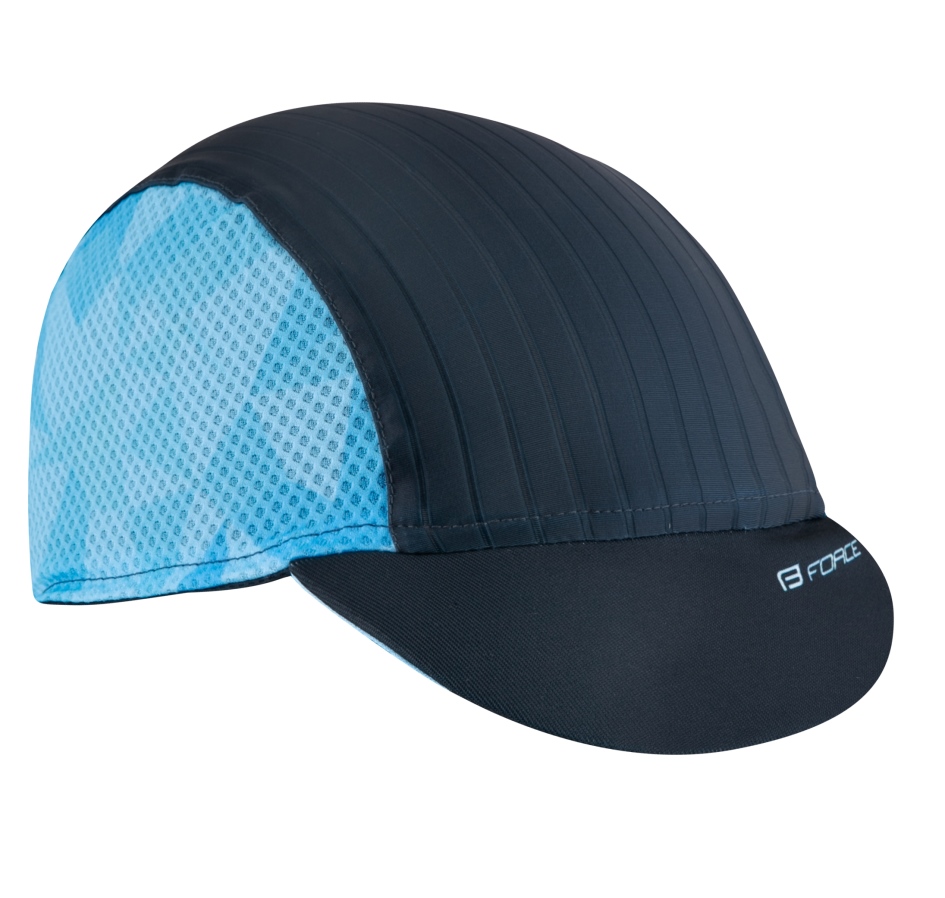 cap cycling with visor FORCE CORE,black-blue