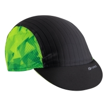 cap cycling with visor FORCE CORE,black-fluo
