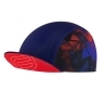 cap cycling with visor FORCE CORE,blue-red
