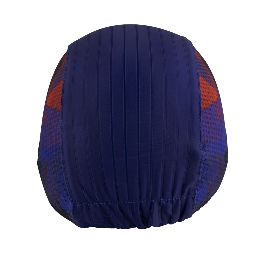 cap cycling with visor FORCE CORE,blue-red
