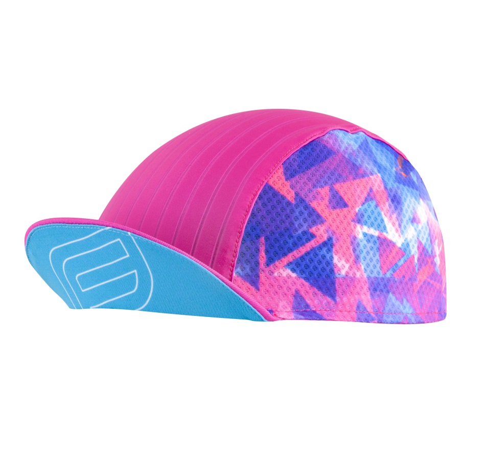 cap cycling with visor FORCE CORE,pink