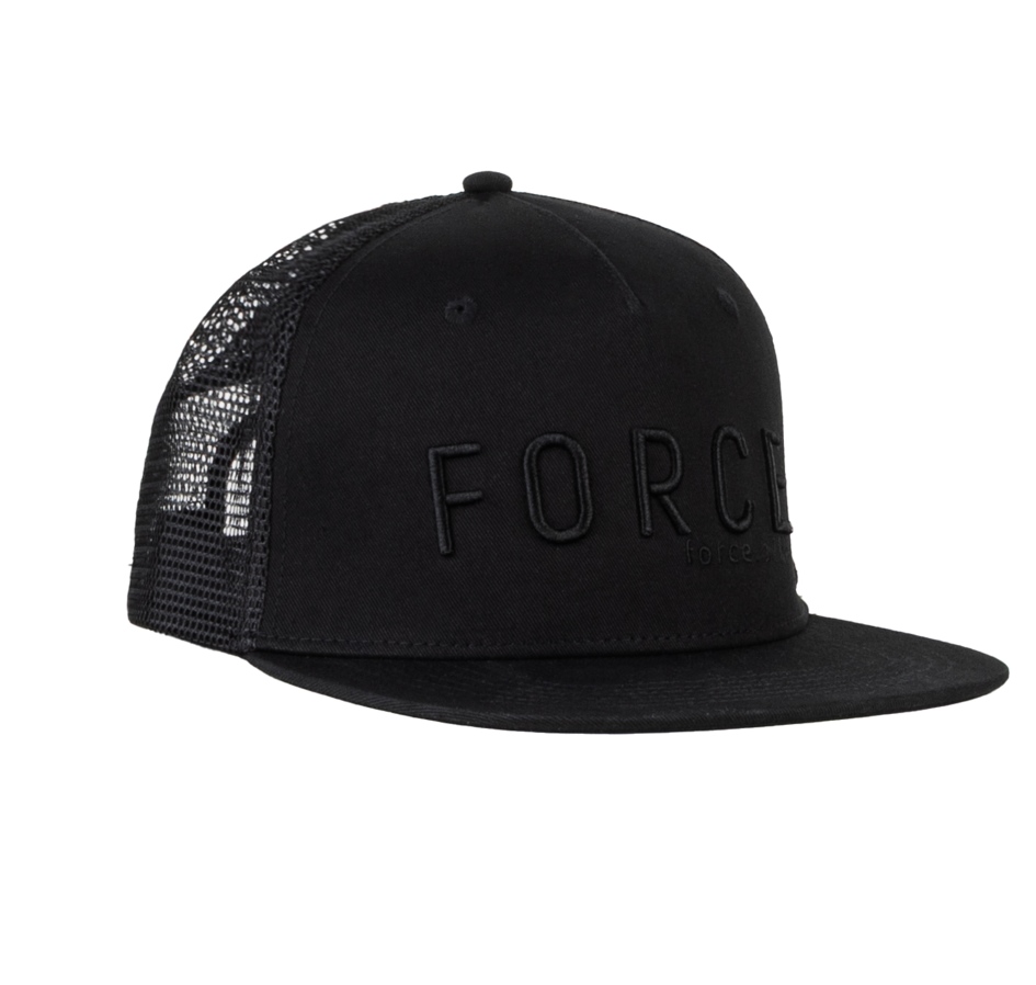 cap/hat FORCE TRUCKER LOGO 3D, black
