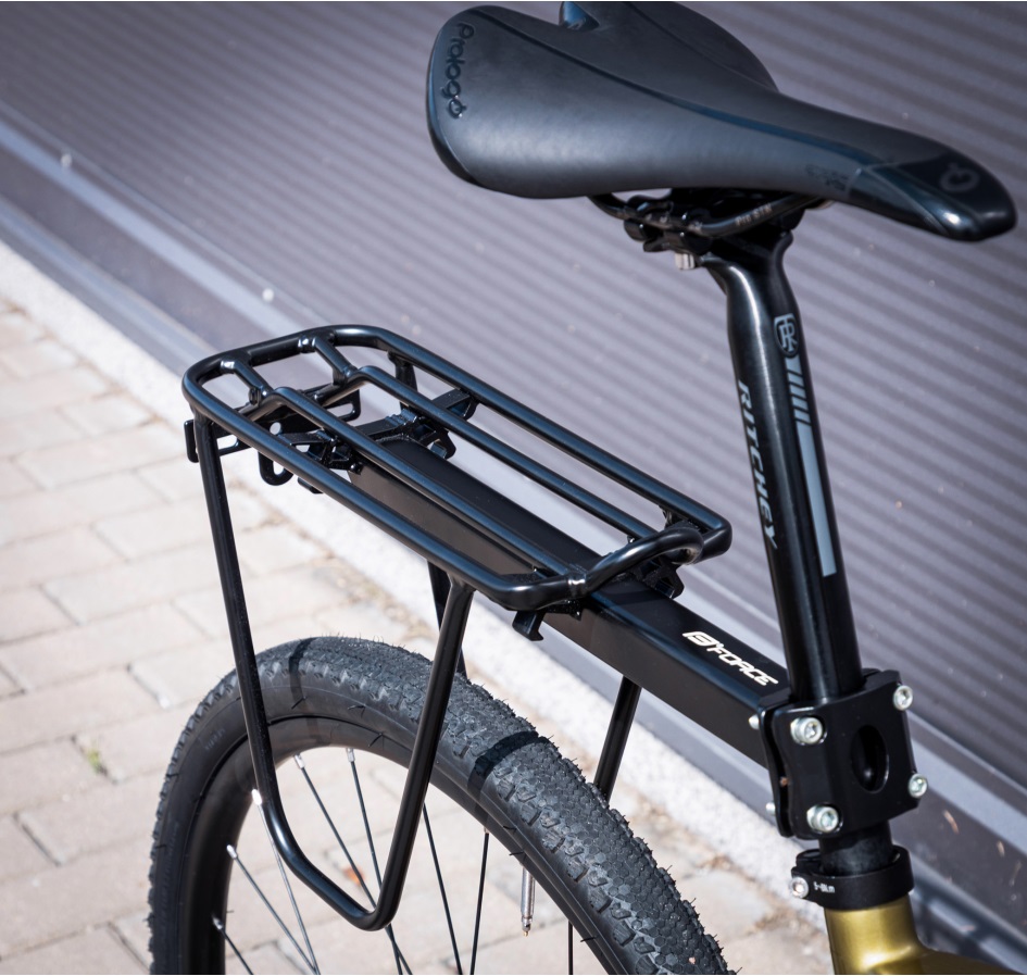 carrier FORCE with sides for seatpost, Al, black