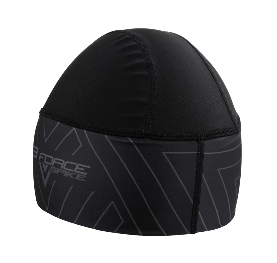 čepice pod přilbu FORCE SPIKE, černá 