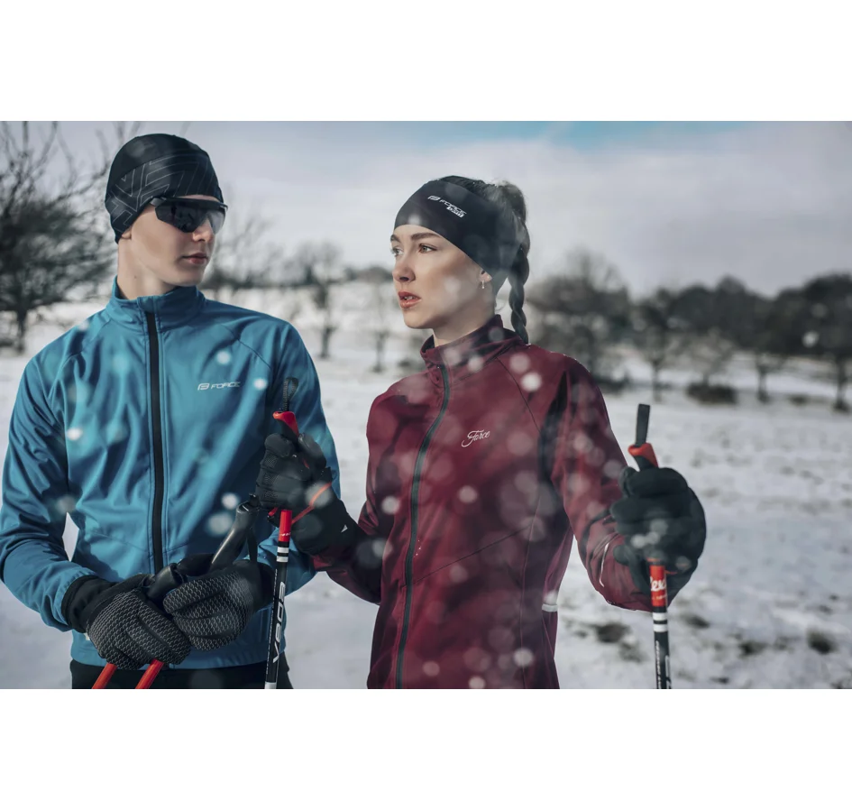 čepice pod přilbu FORCE SPIKE, černá 