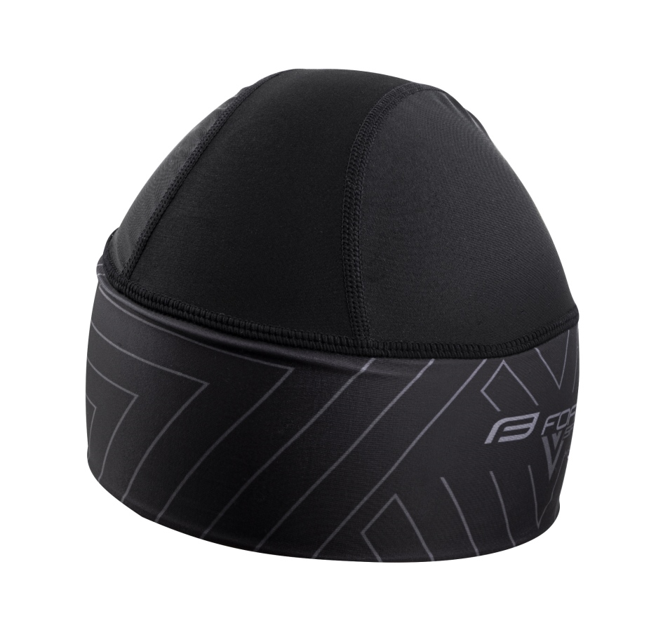 čepice pod přilbu FORCE SPIKE, černá S-M
