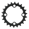 chain ring 22 teeth Cr-Mo,9s,black