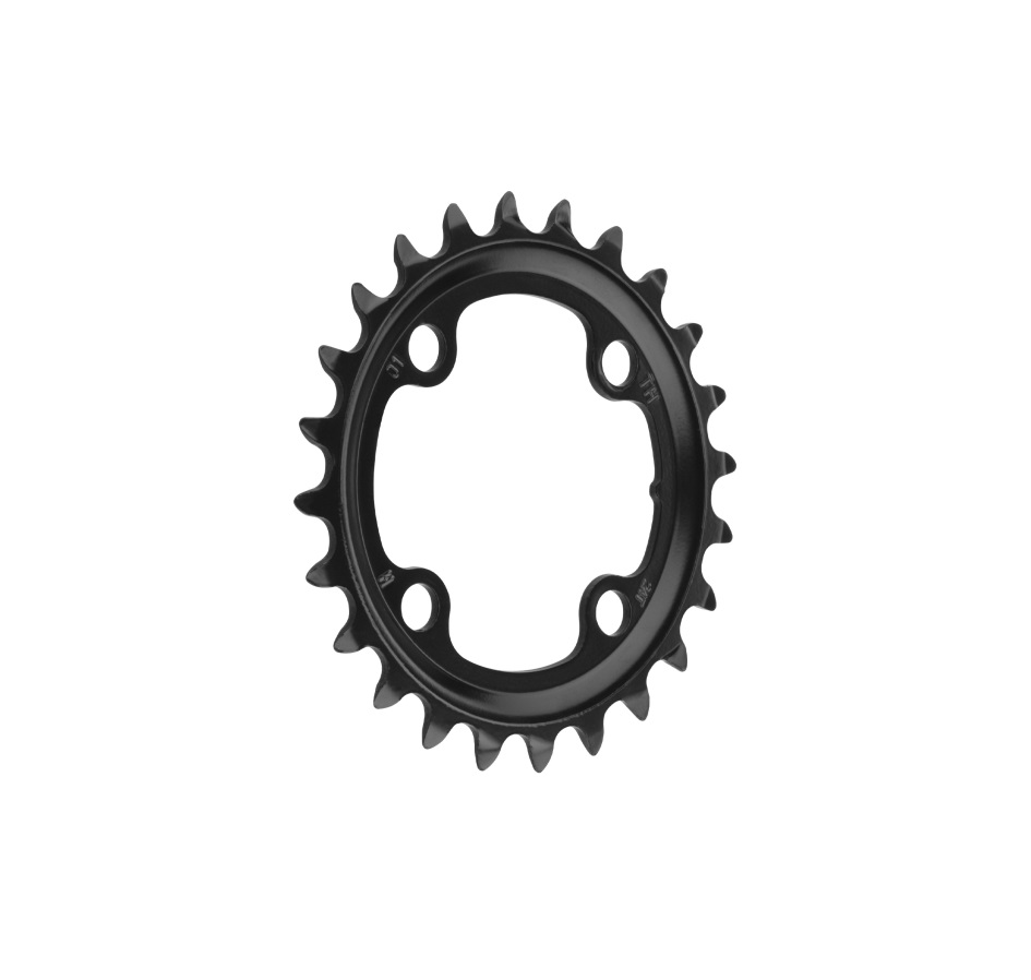 chain ring 24 teeth Cr-Mo,10s,black