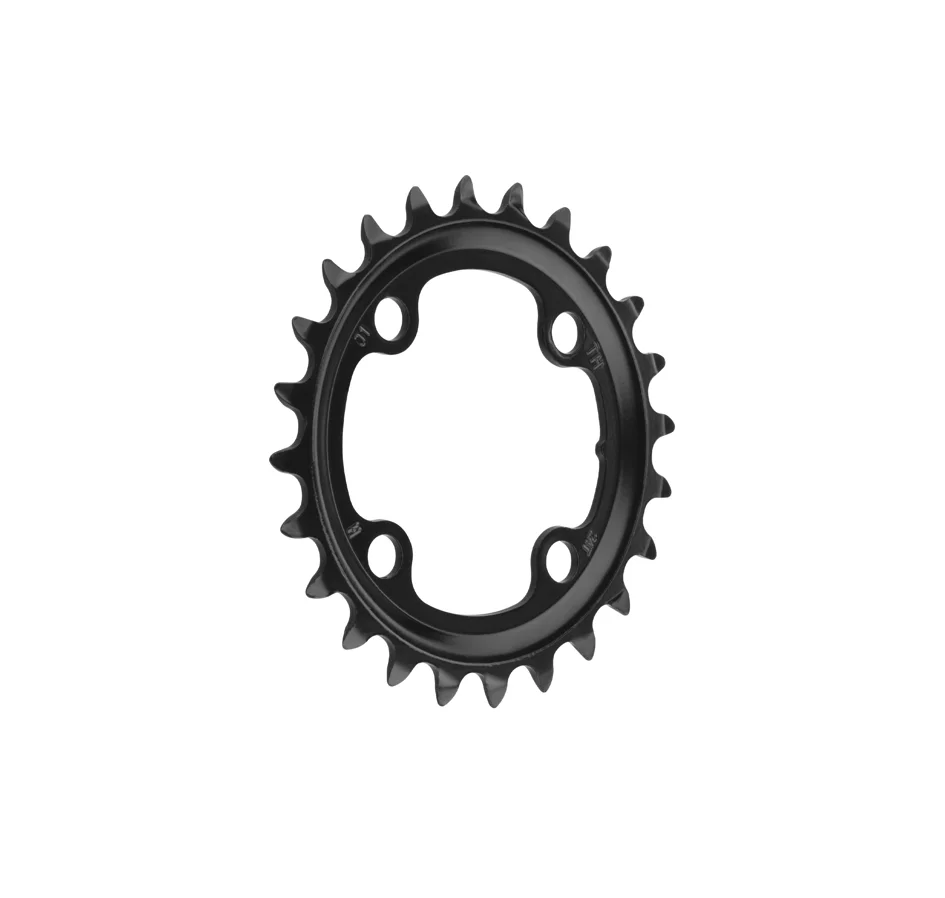 chain ring 24 teeth Cr-Mo,10s,black