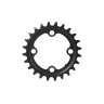 chain ring 24 teeth Cr-Mo,10s,black