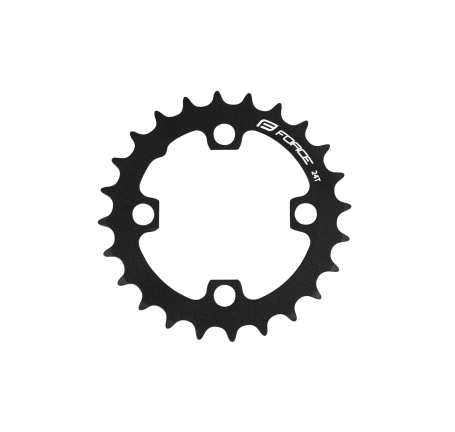 chain ring 24t AL, for crank FORCE TEN2.3+, black