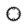 chain ring 24t AL, for crank FORCE TEN2.3+, black