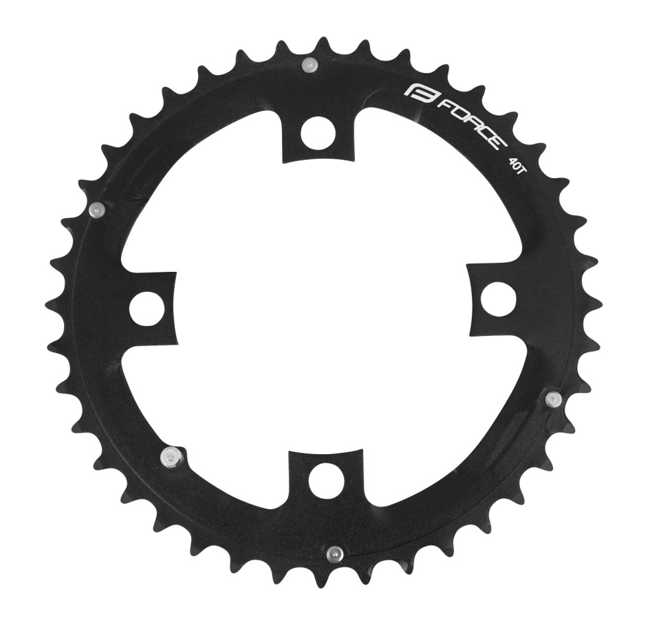 chain ring 40t AL, for crank FORCE TEN2.3+, black