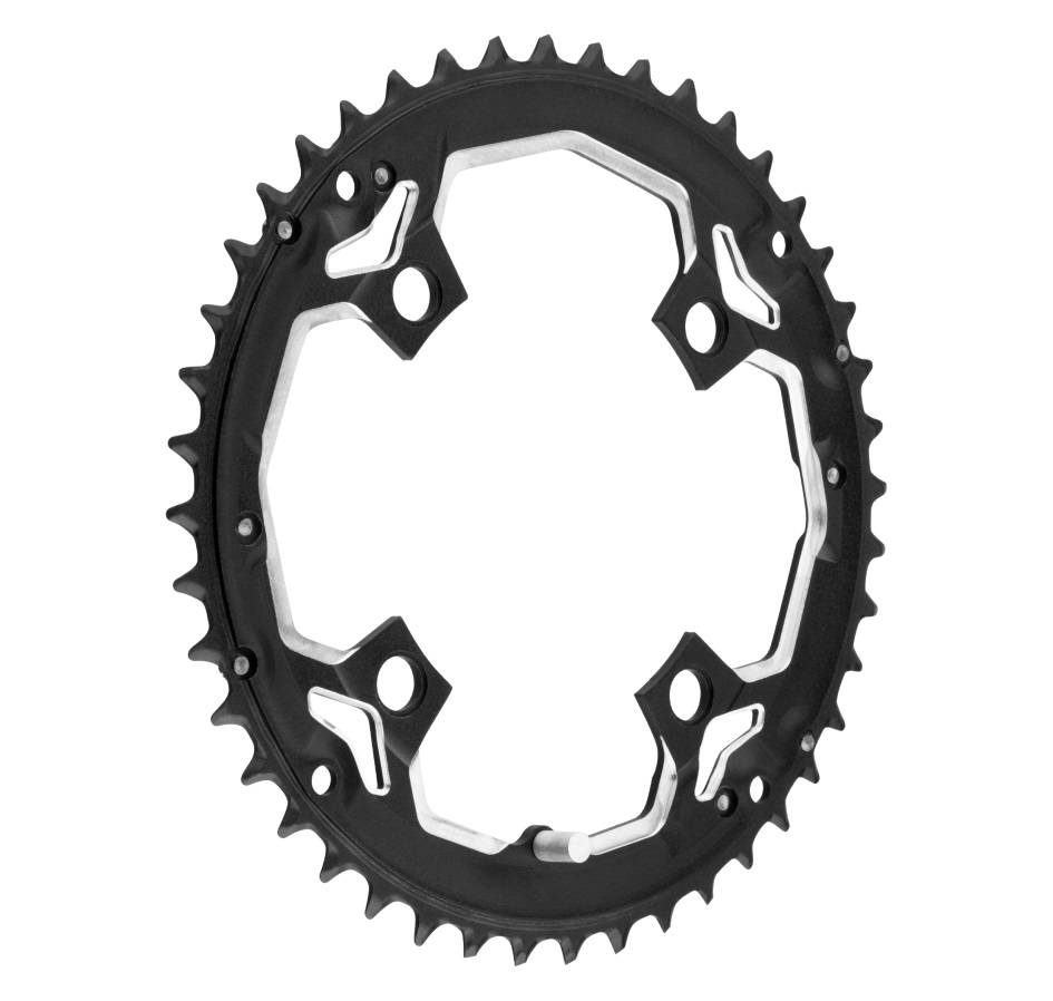 chain ring 44 teeth Al,10s, black