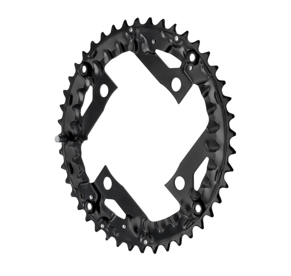 chain ring 44 teeth steel,9s, black