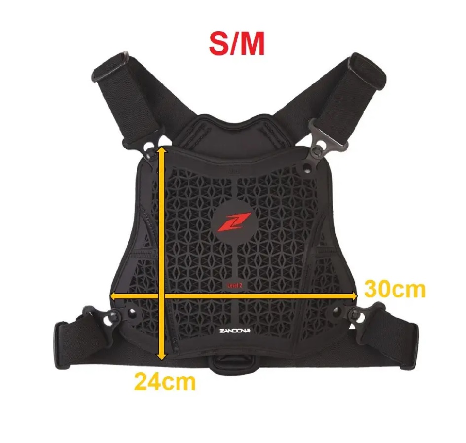 chest protector ZANDONA NETCUBE CHEST GT LADY S-M