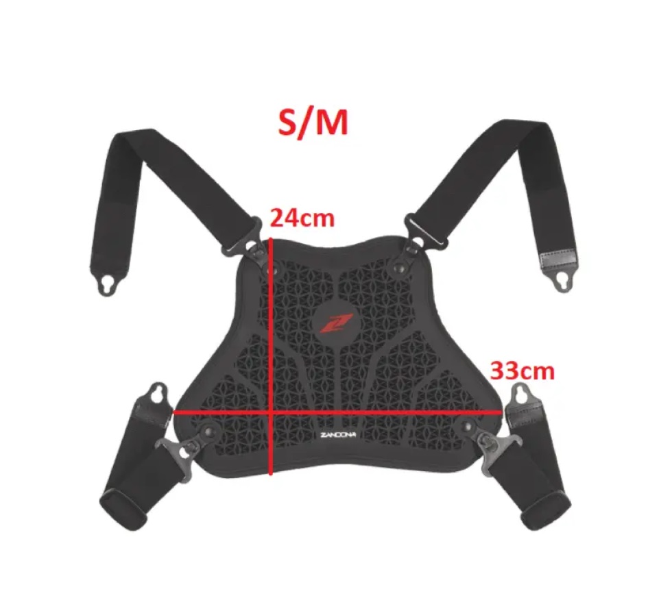 chránič hrudi ZANDONA NETCUBE ARMOUR CHEST S-M