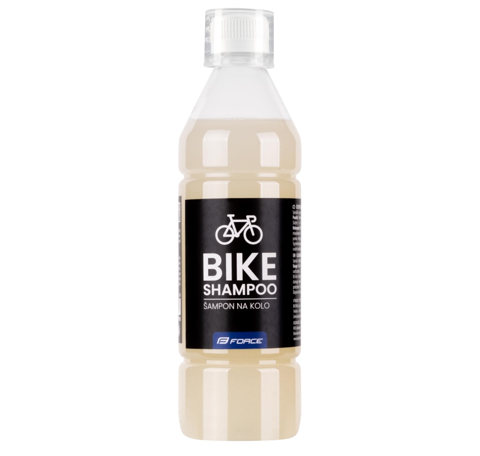 čistič FORCE BIKE SHAMPOO s voskem - 0,5 l - bílý