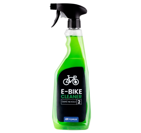 cleaner FORCE E-BIKE sprayer 0,75 l - green