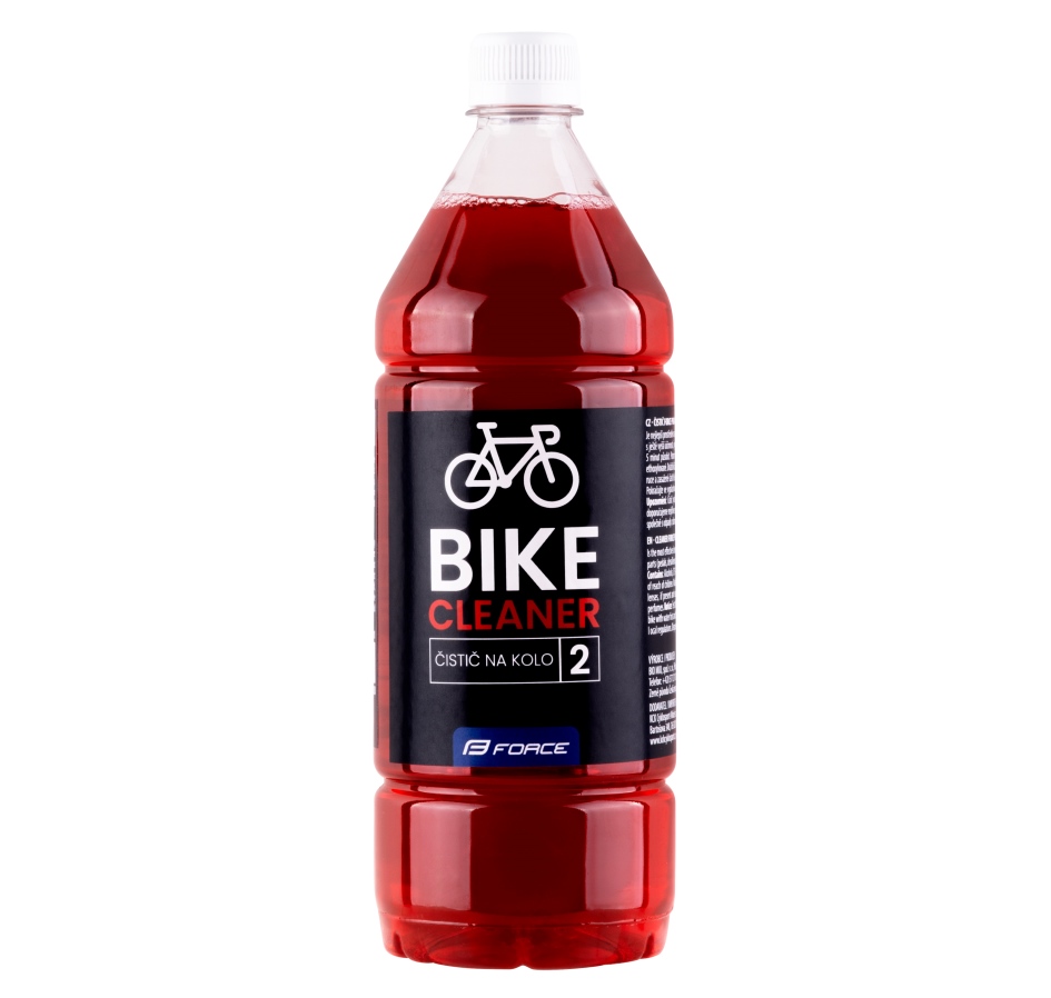 cleaner FORCE PURA to refill - 1l - red, cherry