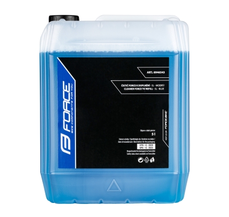 cleaner FORCE to refill - 5l - blue