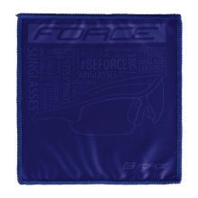cleaning cloth FORCE for glasses, blue