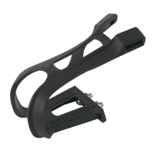 clips MTB plastic, black, packed with screws