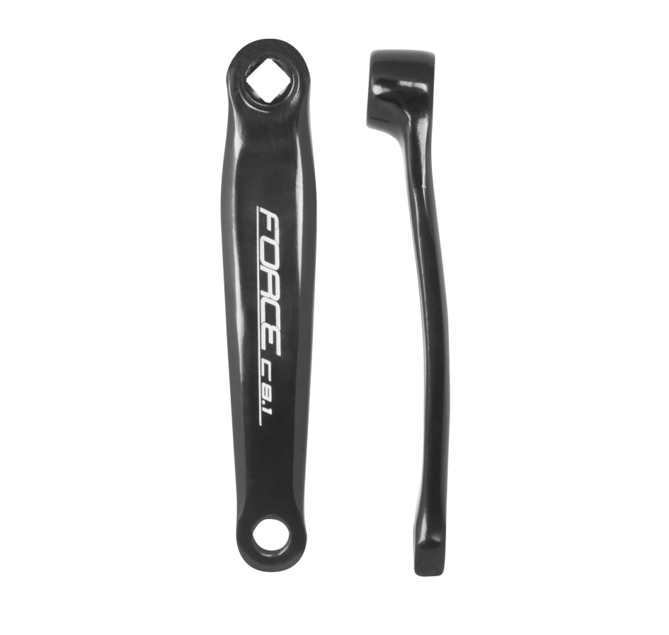 crank left FORCE C8.1 170mm, black