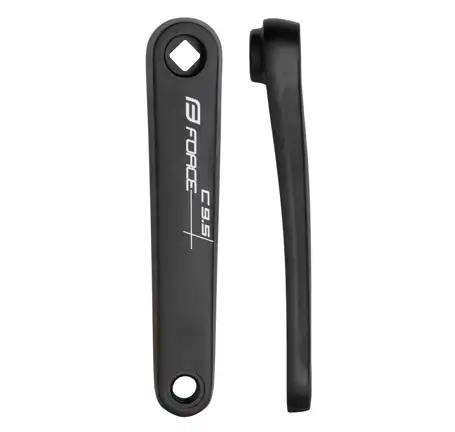 crank left FORCE ROAD C9.5 Al 175mm, black
