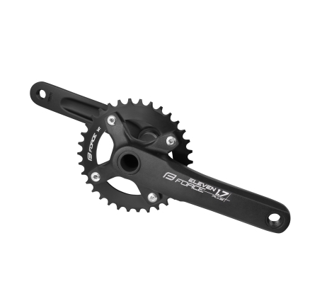 cranks F ELEVEN 1.7+ Al 34t 175mm int.axle, black