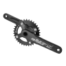 cranks F ELEVEN 1.7+ Al 34t 175mm int.axle, black